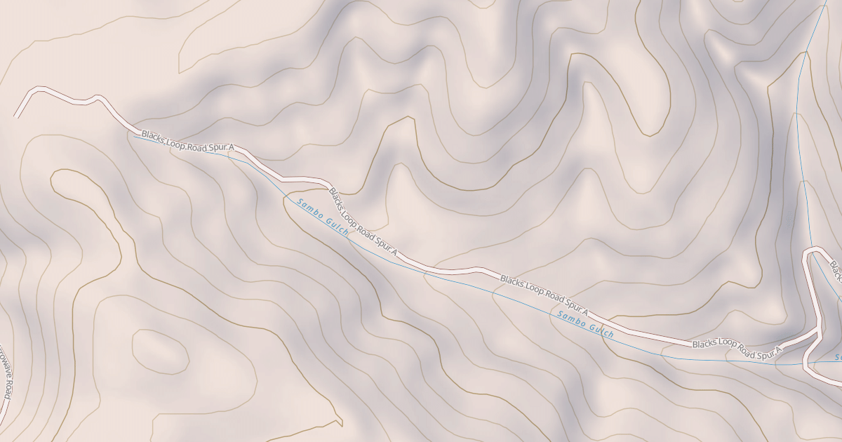 Map preview of BLACKS LOOP