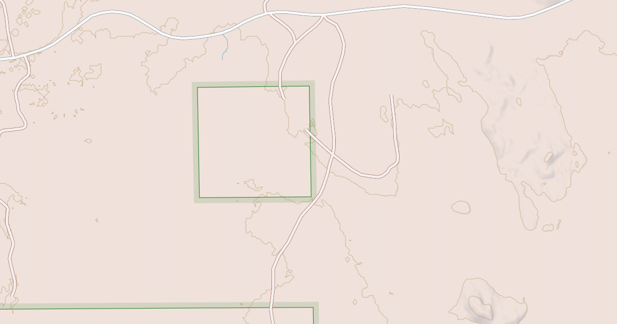 Map preview of BISHOP LAKE SPUR C