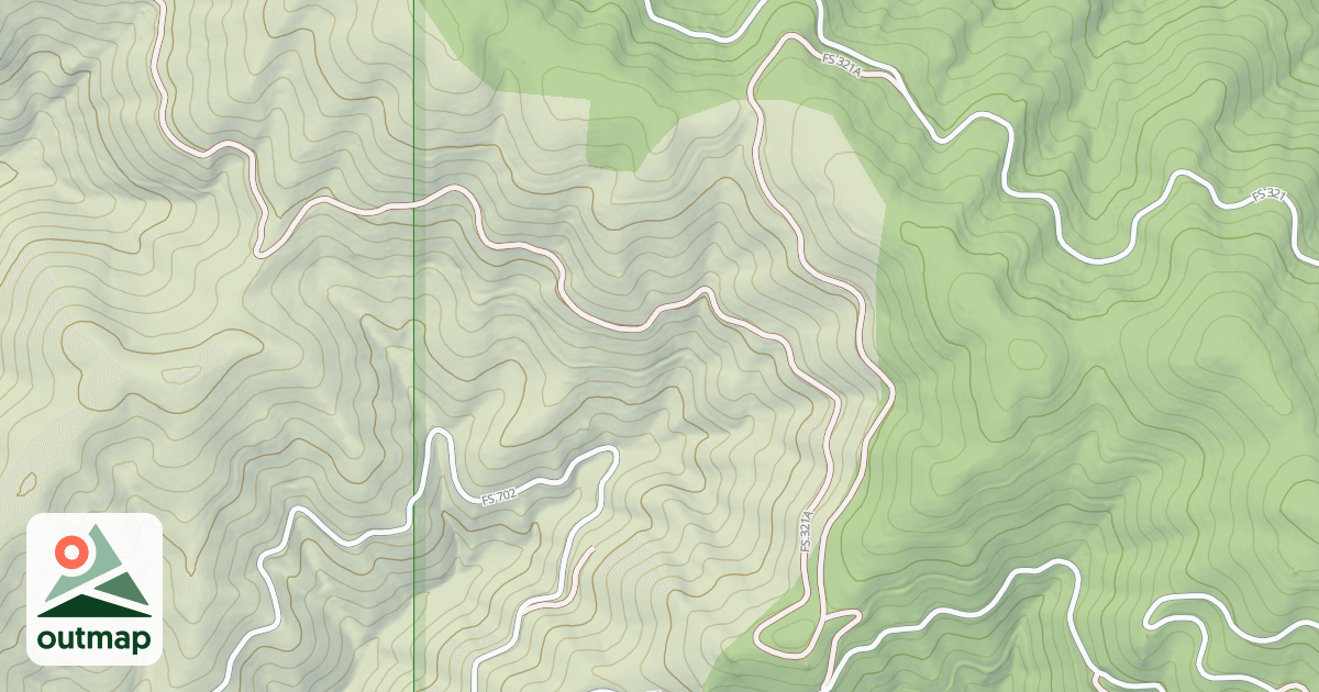 Map of (FDR) UPPER BURKE GULCH