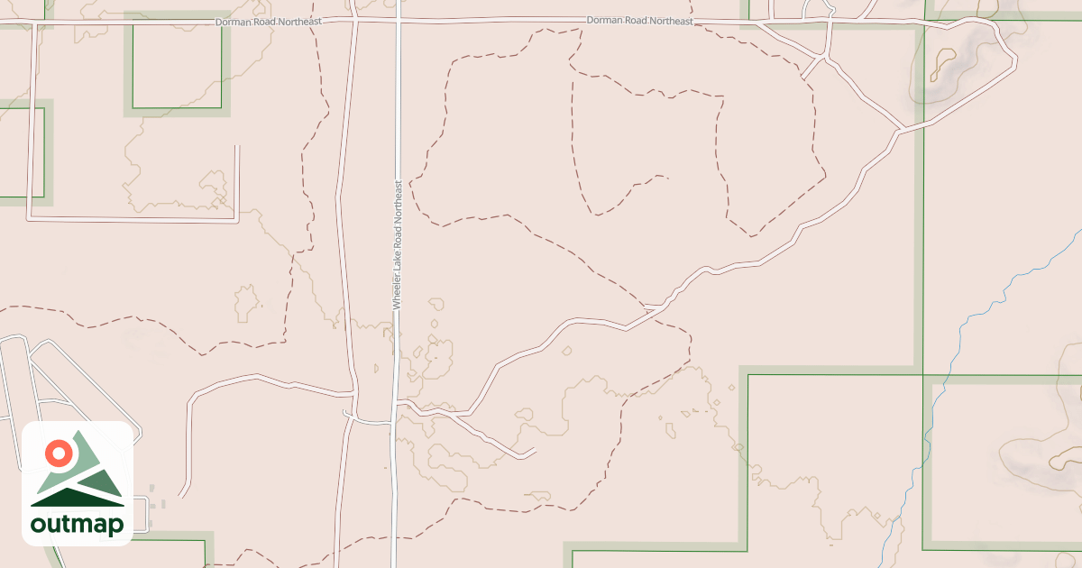 Map of Leetsville Trail