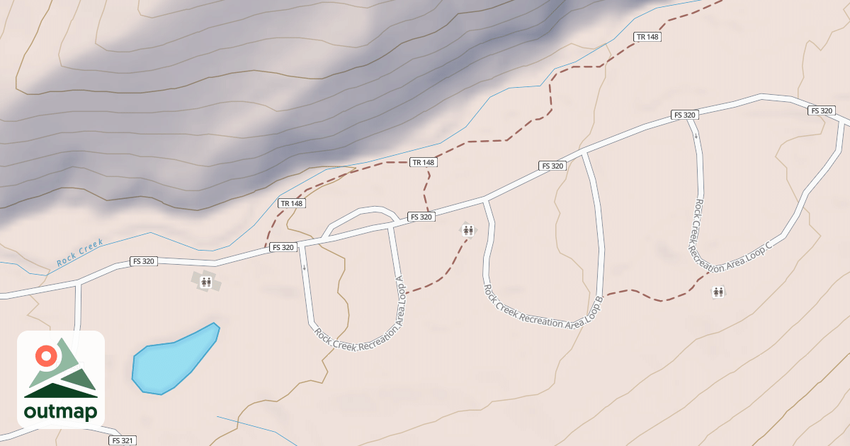 Map of DUMP STATION LOOP D