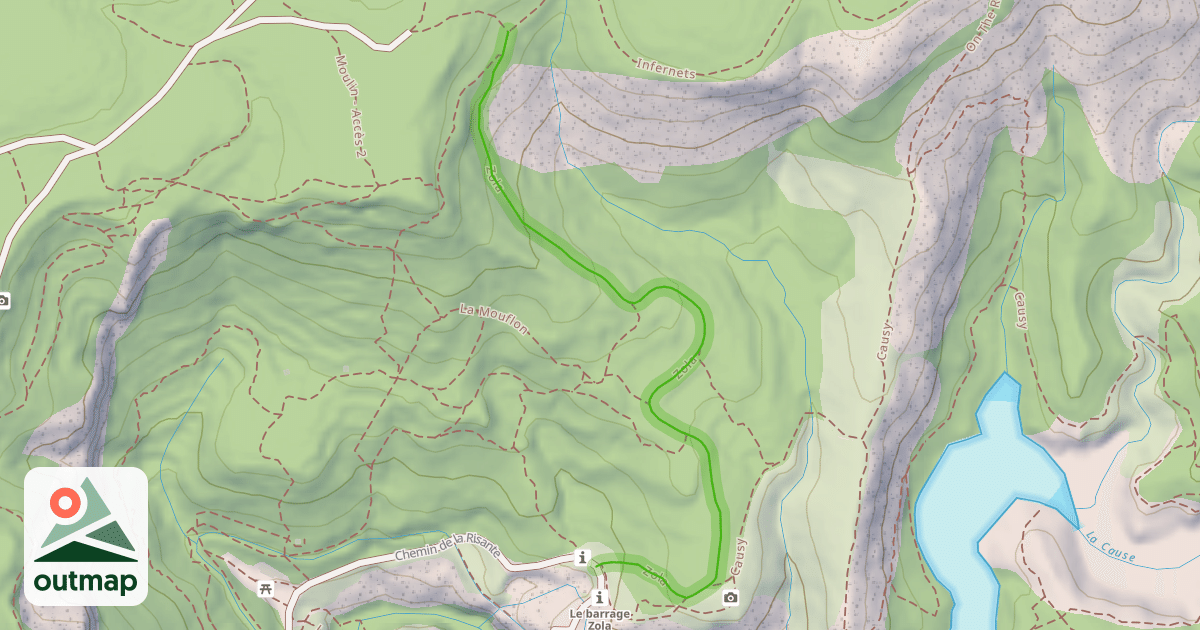 Map of Zola