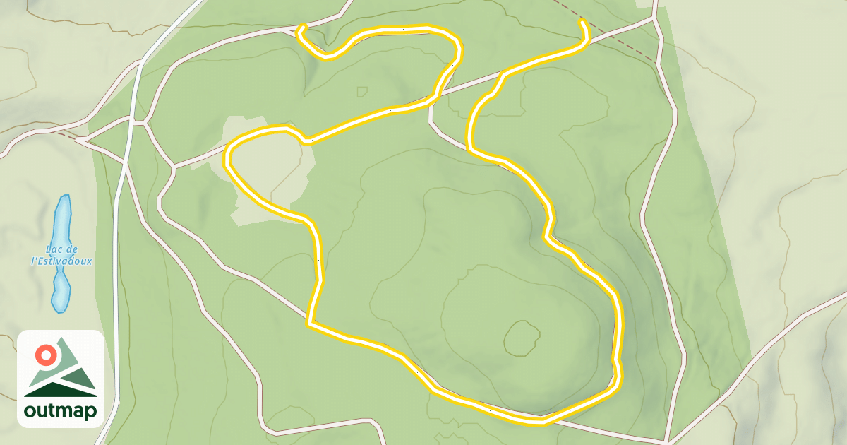 Map of Puy Majoux