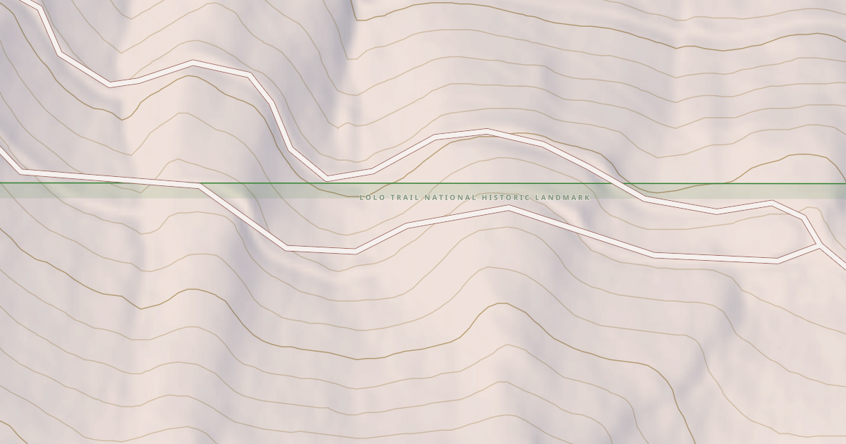 Map preview of HOWARD RIDGE SPUR