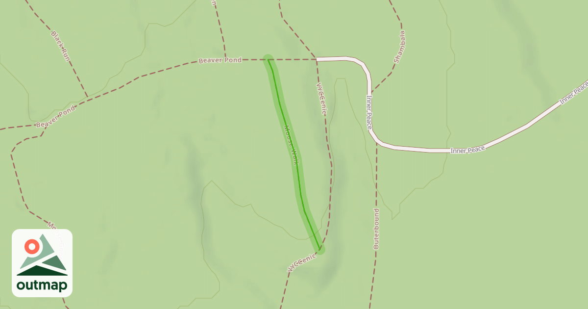 Map of Moose Walk