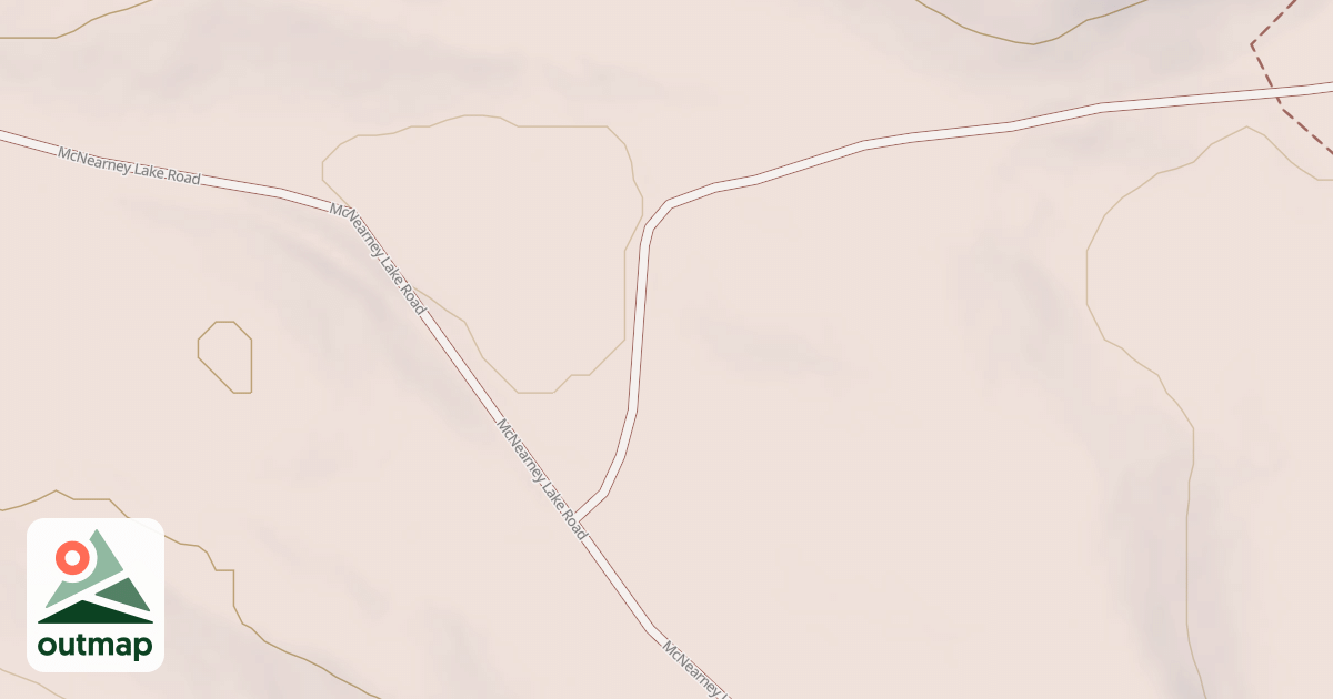 Map of MCNEARNEY LOOKOUT SPUR C