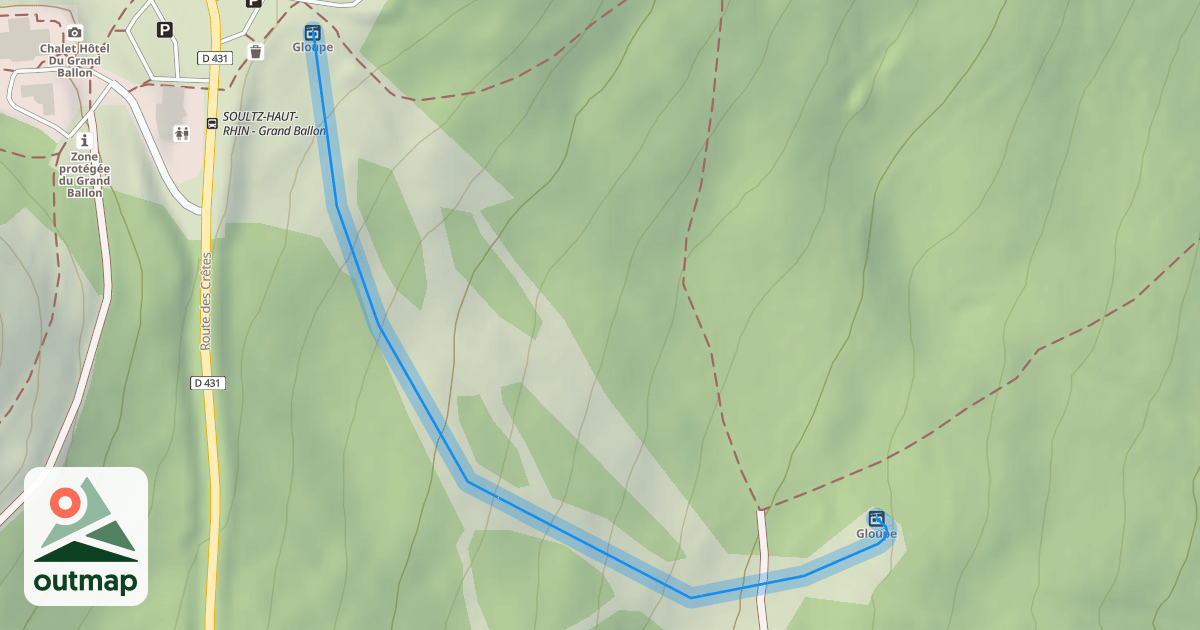 Map of L'Atomic