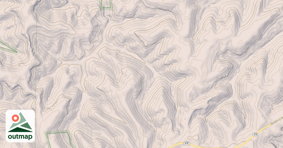Map of BEE SHOALS