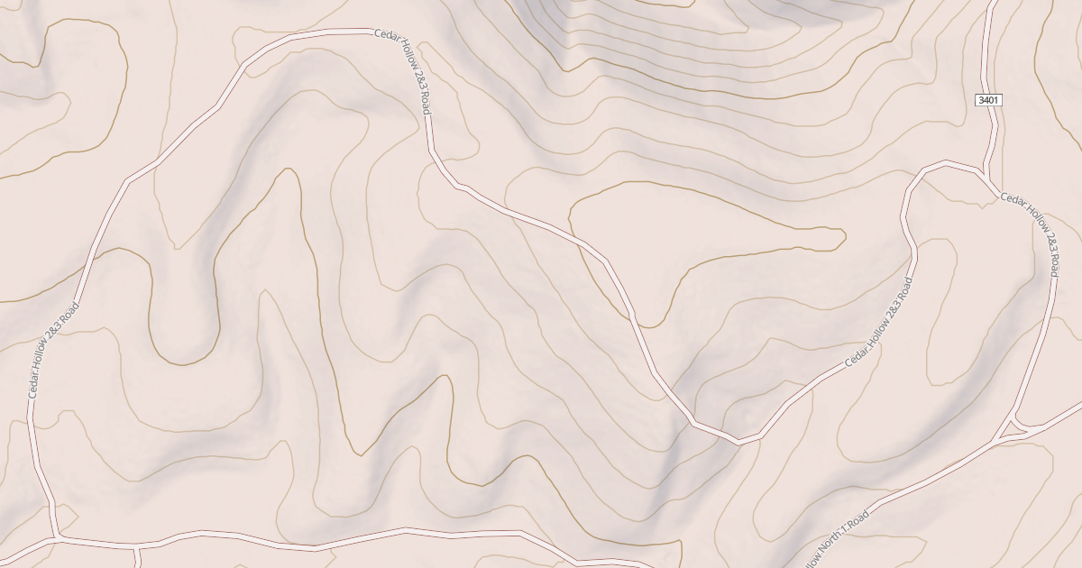 Map preview of CEDAR HOLLOW 2&3