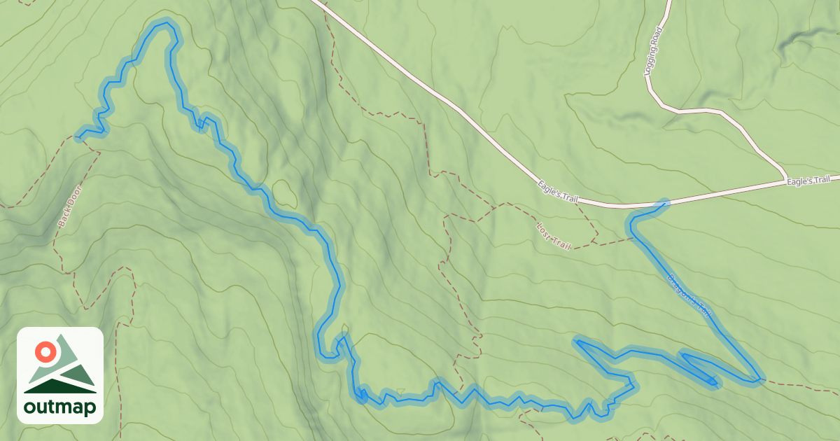 Map of Dragon's Tail