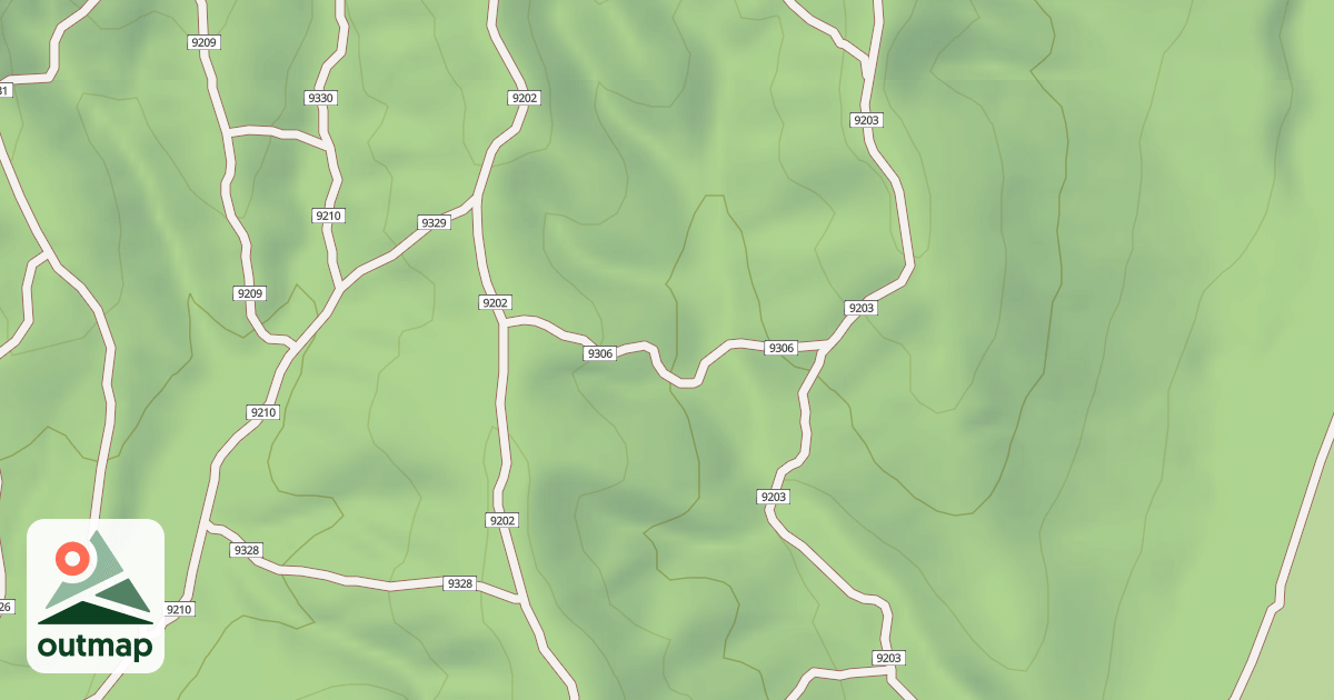 Map of USFS Motor Vehicle Use Map Trails 19495