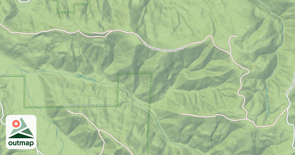 Map of USFS National Forest System Roads {ABE636BC-BBA3-4D9E-985A-009EC9B63EE0}