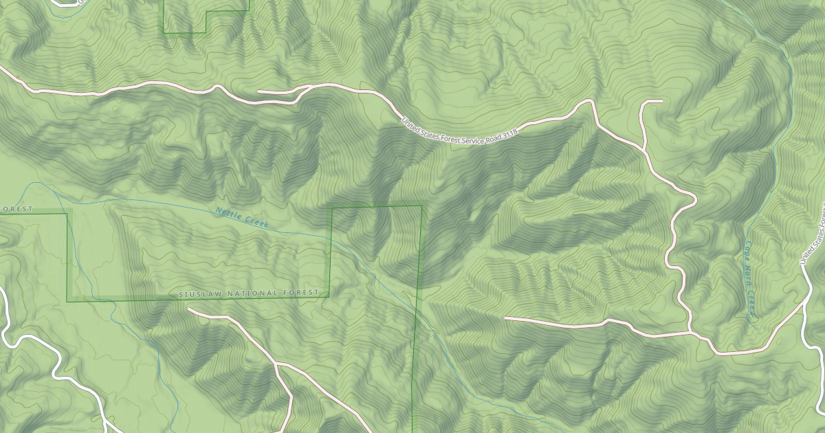 Map preview of USFS National Forest System Roads {ABE636BC-BBA3-4D9E-985A-009EC9B63EE0}