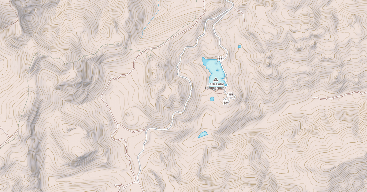 Map preview of FROHNER MEADOWS