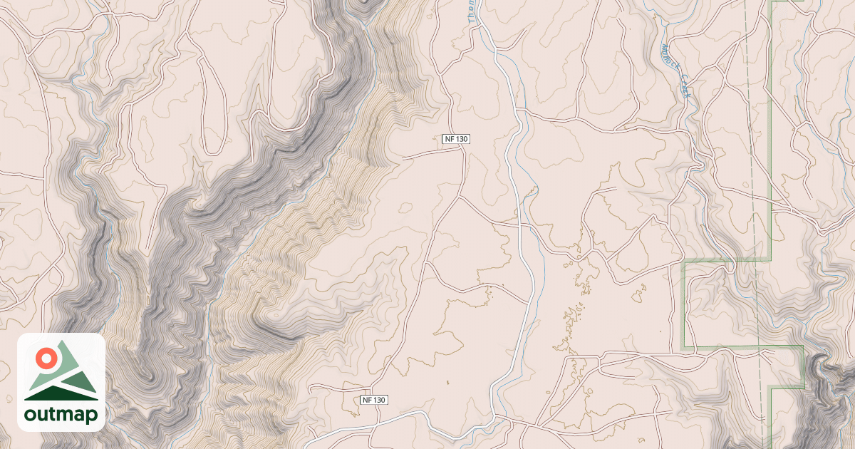 Map of USFS National Forest System Roads {2CDAC3E2-5FDF-46AB-8308-1428A92C25BD}