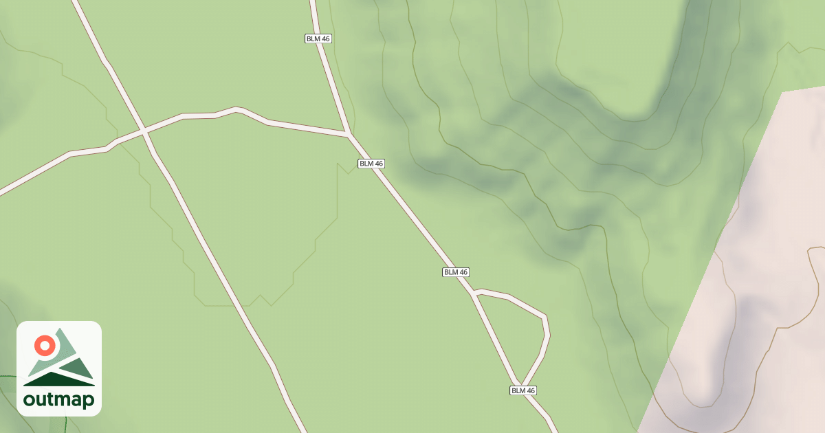 Map of BLM National GTLF Public Motorized Roads 29ef043c-a623-4d68-b5d0-cddbaaa120e3