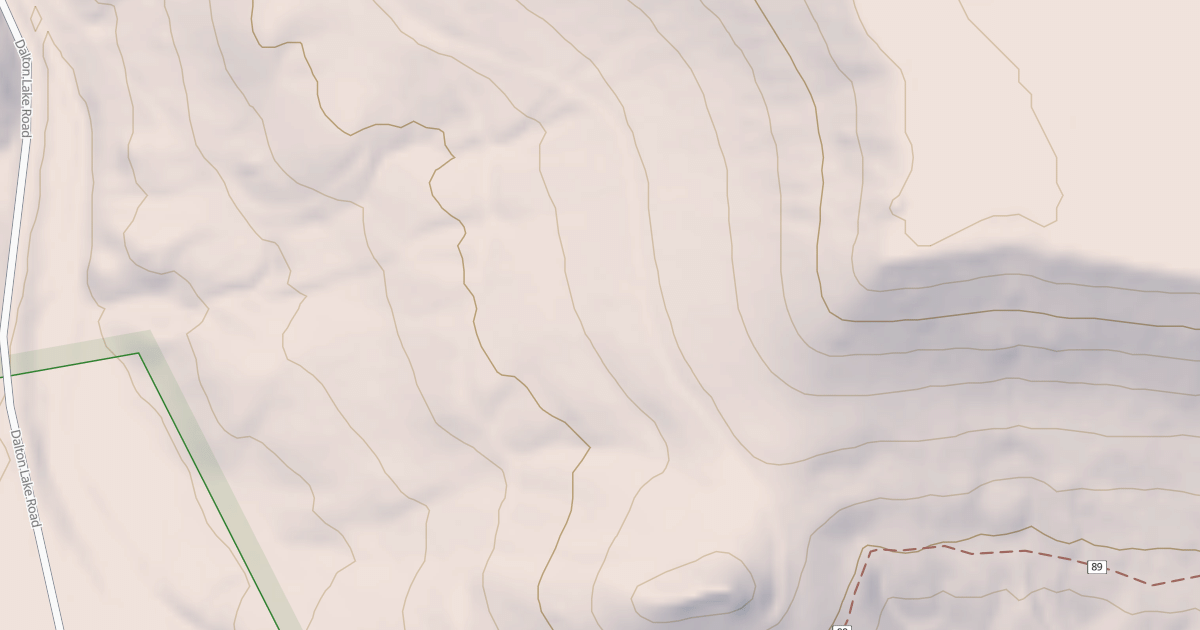 Map preview of DALTON LAKE BR 1F