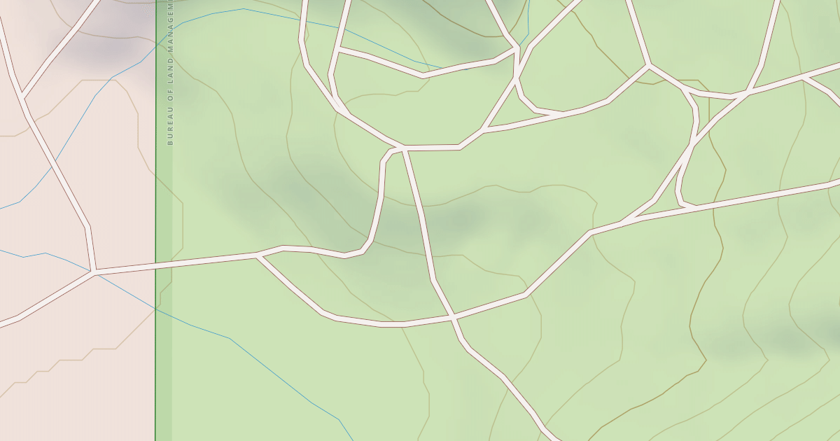Map preview of BLM National GTLF Public Motorized Roads 440f8887-d354-413e-b314-fd4679c3dbb1