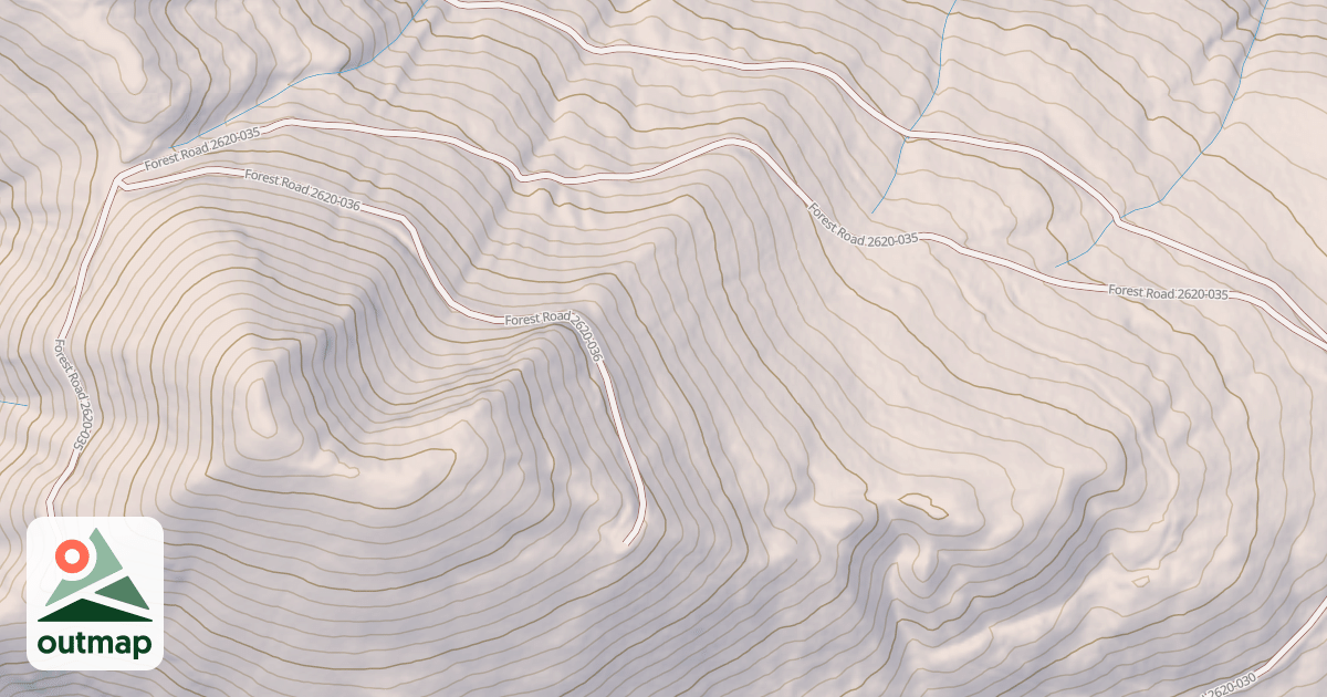 Map of USFS National Forest System Roads {6C172736-91CF-4362-93DB-5AF1C73CC4CF}
