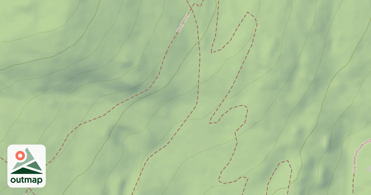 Map of Bellows Pipe Trail