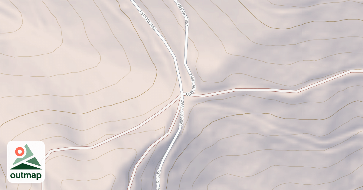 Map of FIVE WAY