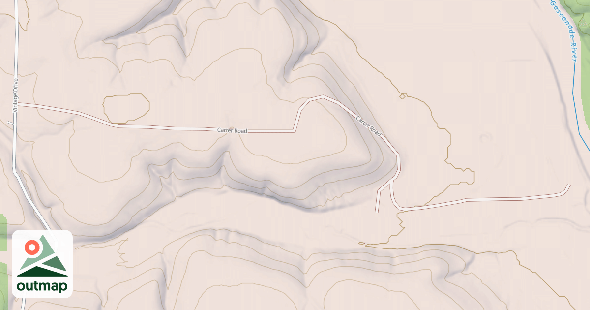Map of BROWN