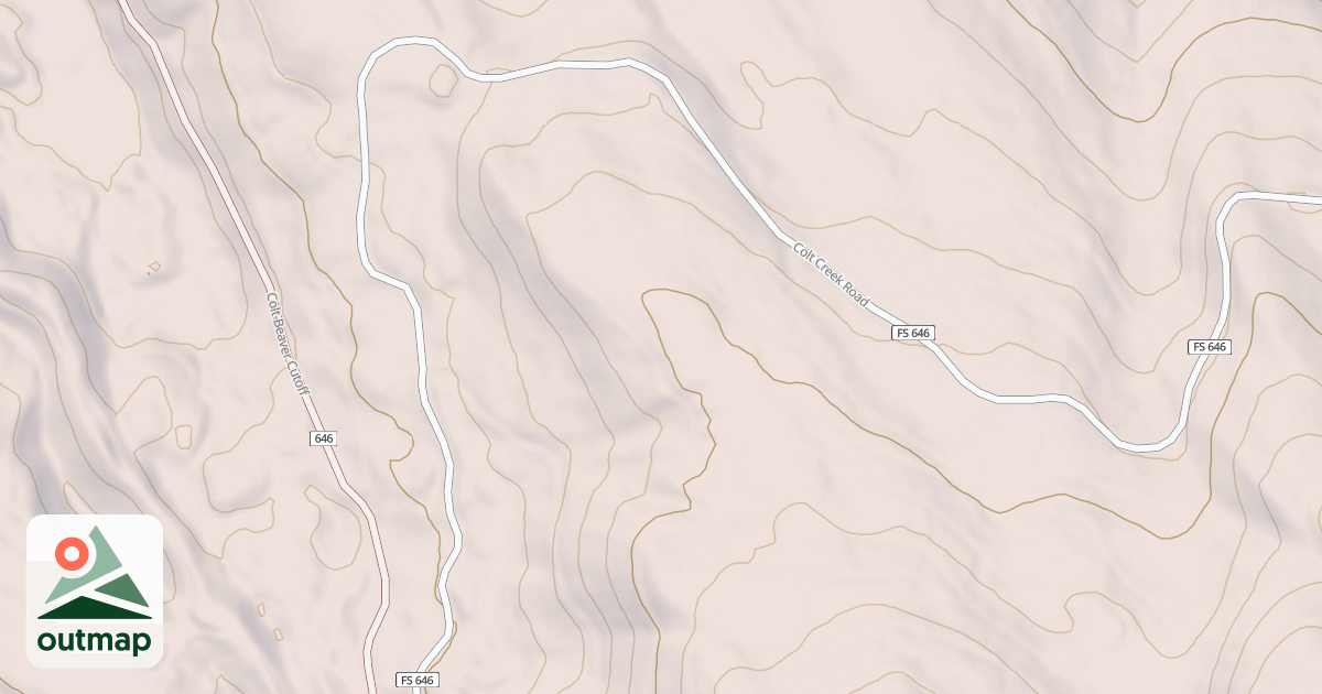 Map of COLT CREEK