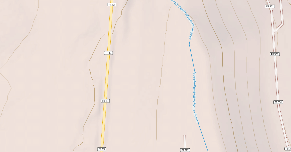 Map preview of USFS National Forest System Roads {91199059-6656-436C-9343-6B6FC3503761}