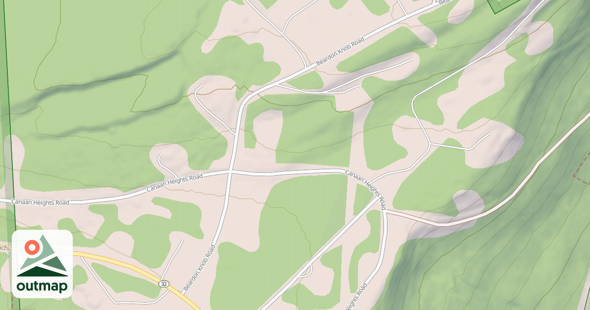 Map of BEARDEN