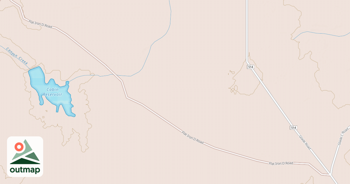 Map of FLAT IRON