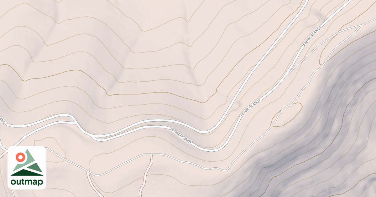 Map of STRAWBERRY OHV 4 X 4