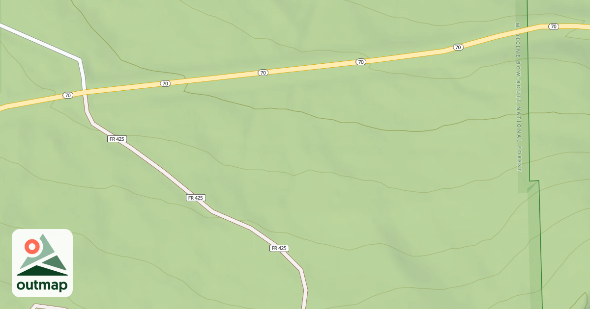 Map of BATTLE SPUR 1O