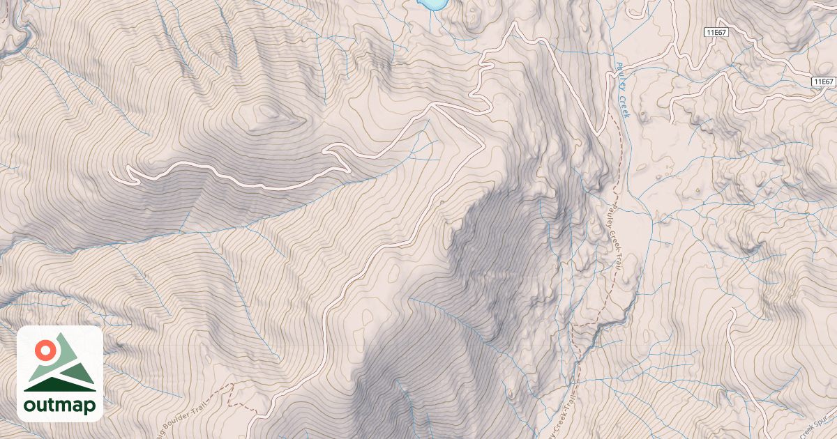 Map of Big Boulder