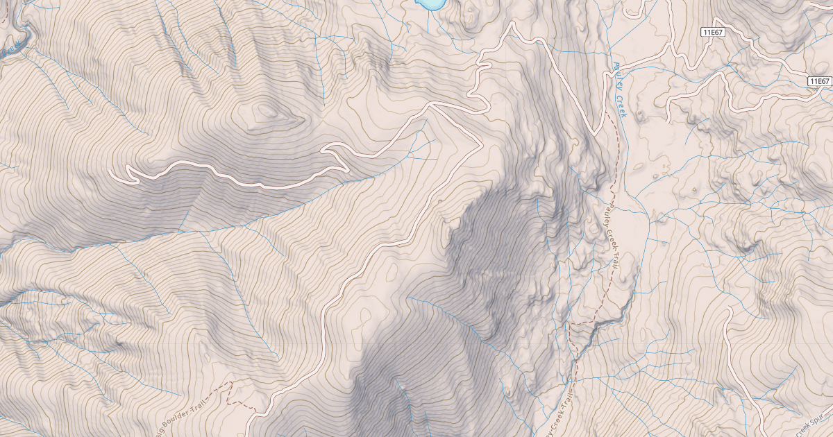 Map preview of Big Boulder