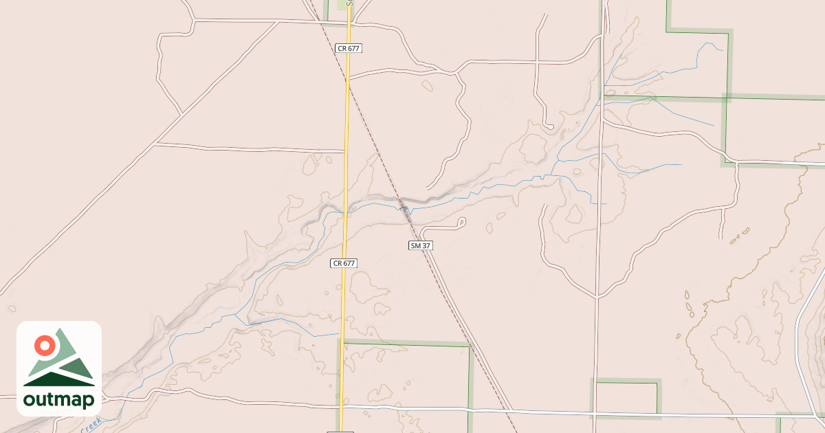 Map of Betsie Valley State Trail