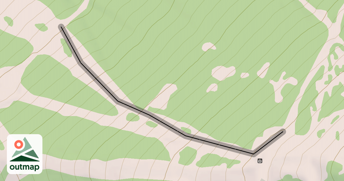 Map of Upper Volcano
