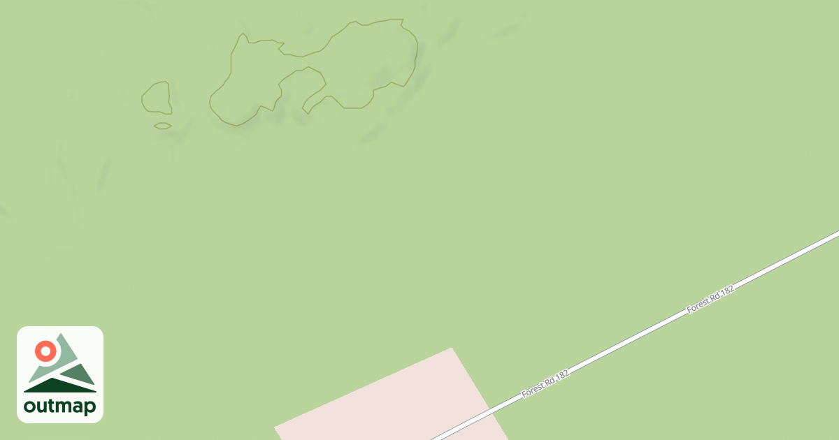Map of FR 182B