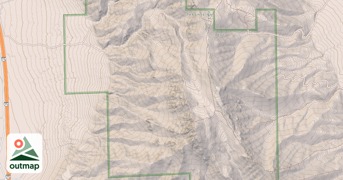 Map of GUNSIGHT TO ELGROVE