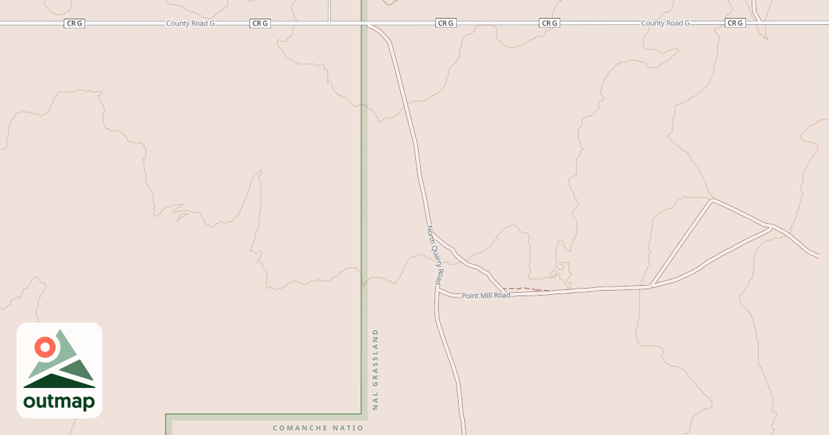 Map of NORTH QUARRY