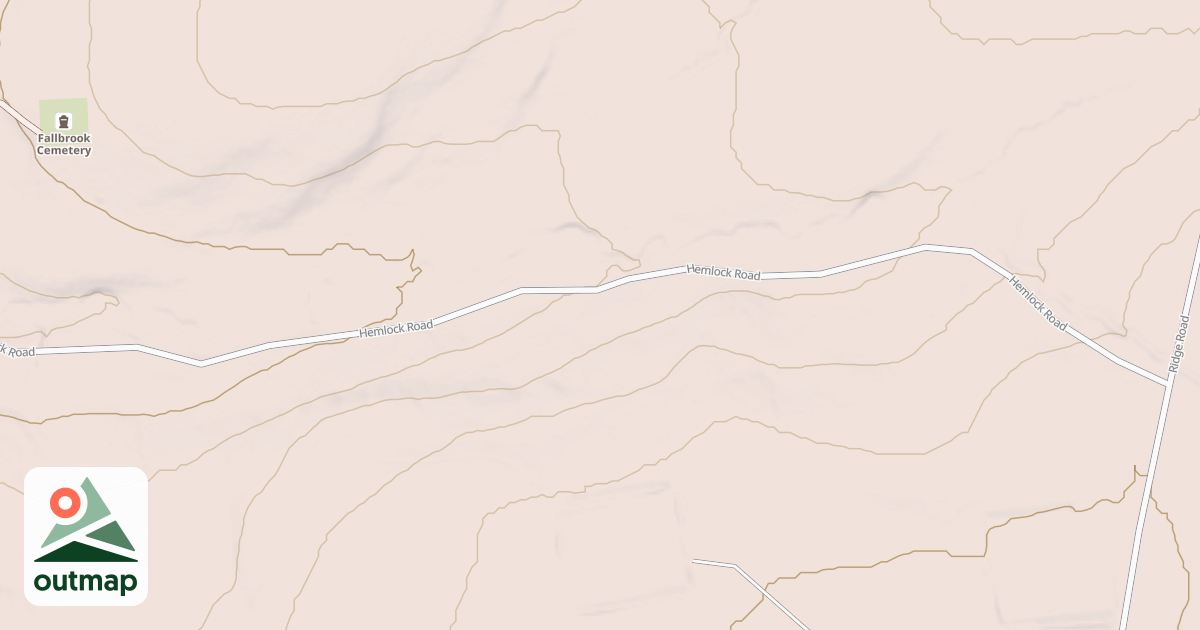 Map of Armenia Mountain Snowmobile Trails