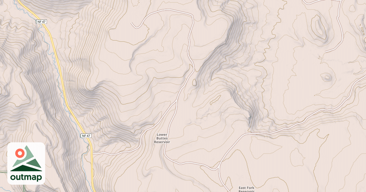 Map of USFS National Forest System Roads {22F343DA-BB26-4C58-A900-A629E8DF07B7}