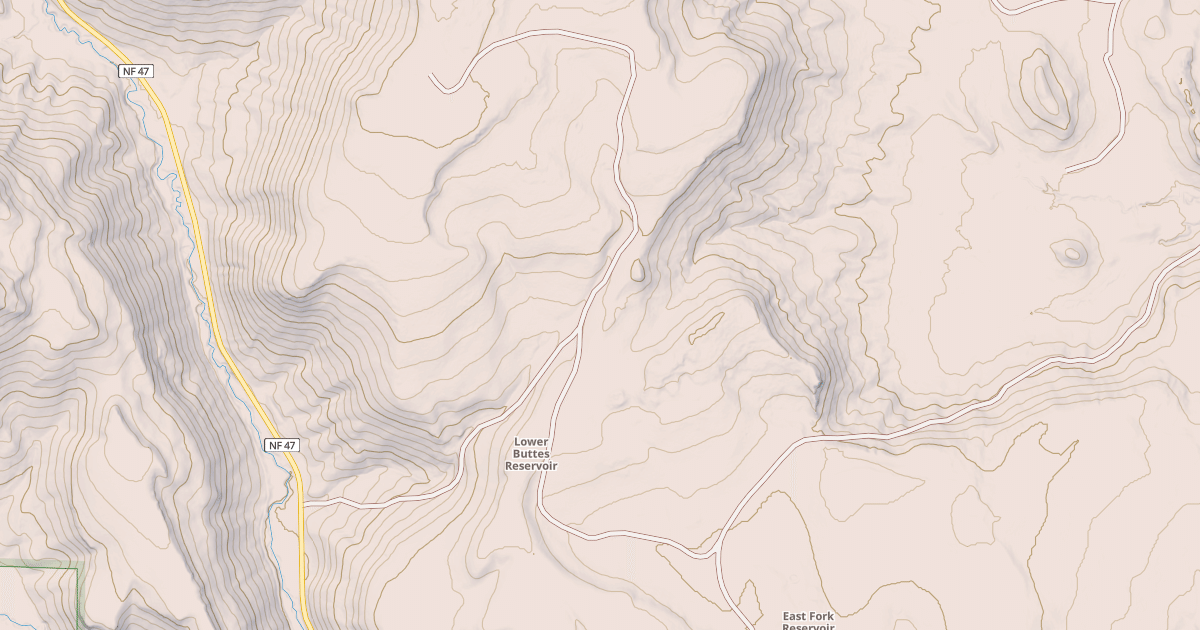 Map preview of USFS National Forest System Roads {22F343DA-BB26-4C58-A900-A629E8DF07B7}