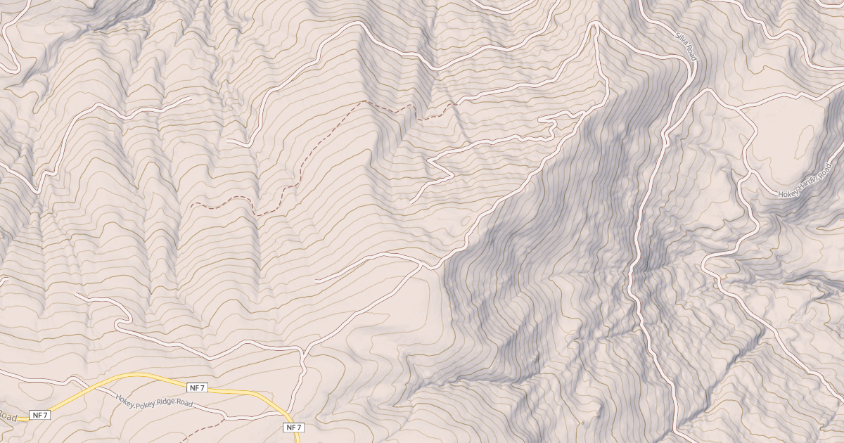 Map preview of HOKEY POKEY RIDGE