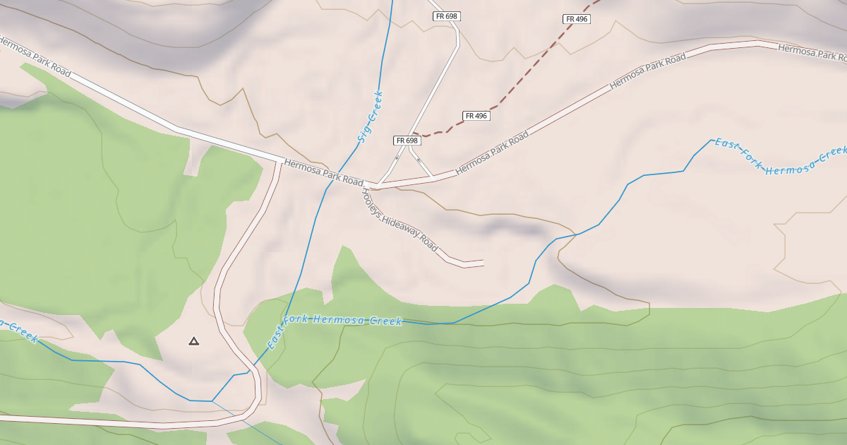 Map preview of HOOLEYS HIDEAWAY