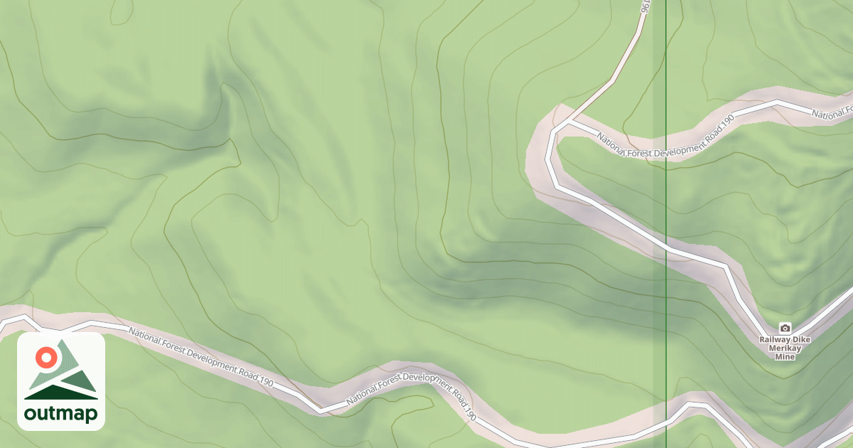 Map of USFS Motor Vehicle Use Map Roads {9021C70B-AFE9-4370-9F55-24F61121B371}