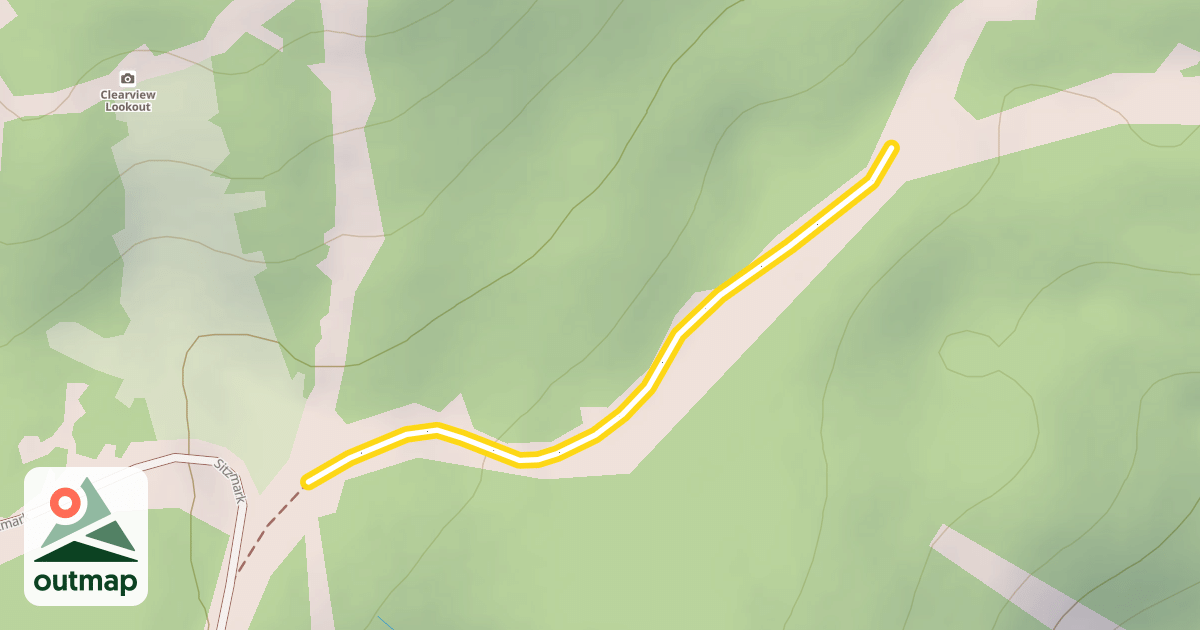 Map of Brothers Canyon West