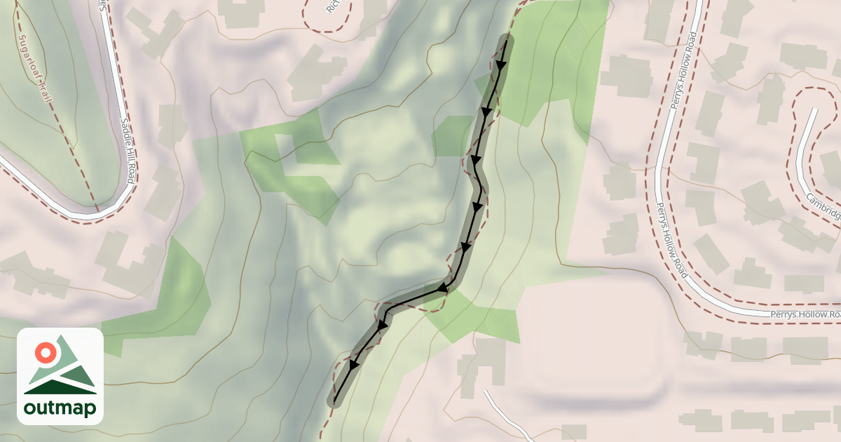 Map of Bobsled Trail