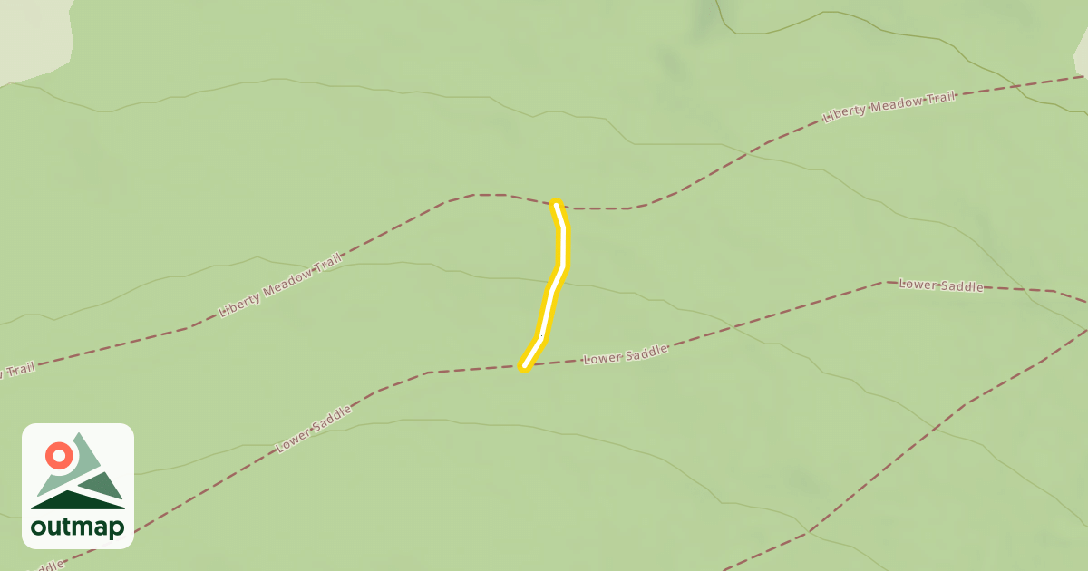 Map of $500 trail