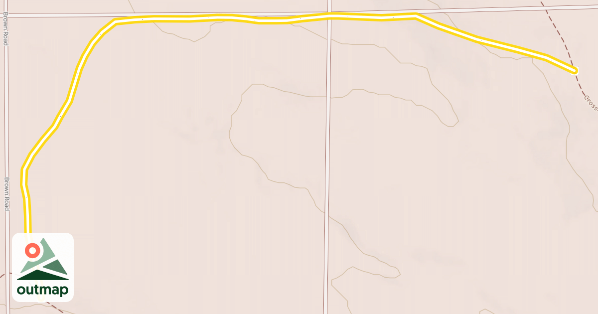 Map of Cross-Country Ski Trail