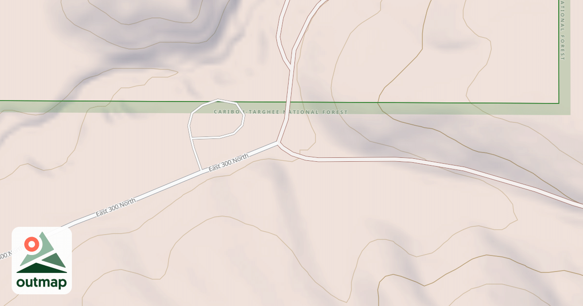 Map of THIRD CREEK